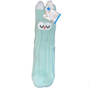 Woman’s lurex critter slipper sock
